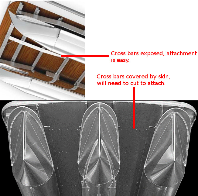Front Latch Underside Attachment Requirements